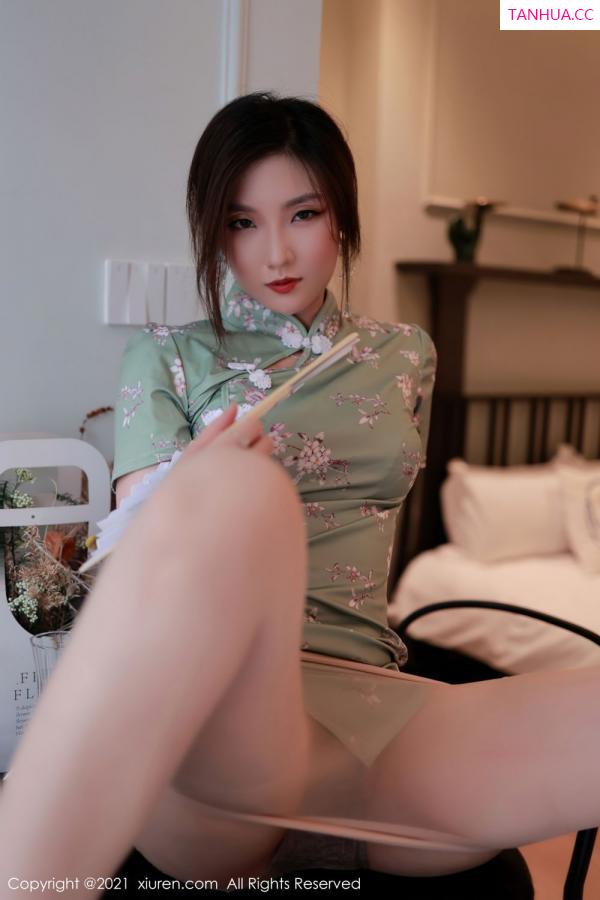 刘艾琳  轻熟模特刘艾琳 古典韵味的旗袍第25张图片